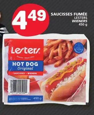 Marché Bonichoix LESTERS WIENERS offer