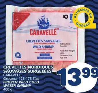 Marché Bonichoix CARAVELLE 125-175 Size FROZEN WILD COLD WATER SHRIMP offer