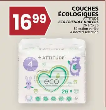 Rachelle-Bery Grocery ATTITUDE ECO-FRIENDLY DIAPERS offer
