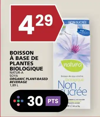 Rachelle-Bery Grocery NATUR-A SOYA ORGANIC PLANT-BASED BEVERAGE offer