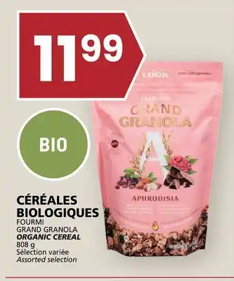 Rachelle-Bery Grocery FOURMI GRAND GRANOLA ORGANIC CEREAL offer