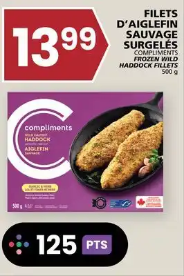 Rachelle-Bery Grocery COMPLIMENTS FROZEN WILD HADDOCK FILLETS offer