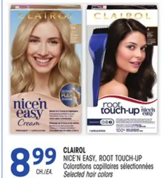 Uniprix CLAIROL NICE'N EASY, ROOT TOUCH-UP Colorations capillaires sélectionnées/Selected hair colors offer