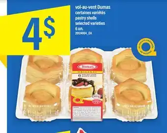 Maxi VOL-AU-VENT DUMAS, 6 UN offer