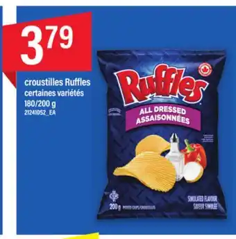 Maxi CROUSTILLES RUFFLES 180/200 G offer