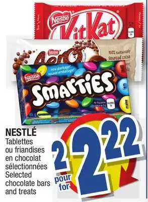Jean Coutu NESTLÉ Selected chocolate bars and treats offer