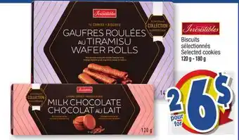 Jean Coutu IRRESISTIBLES Selected cookies offer
