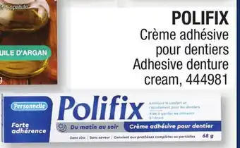 Jean Coutu POLIFIX Adhesive denture cream offer