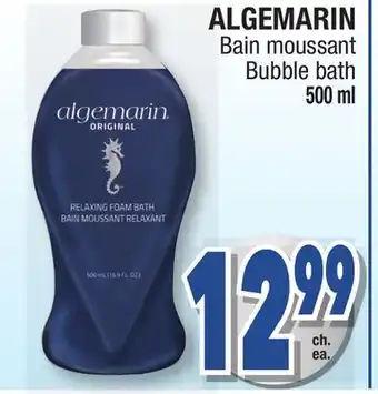 Jean Coutu ALGEMARIN Bubble bath offer