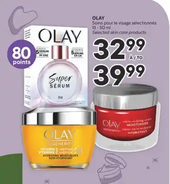 Brunet OLAY Soins pour le visage sélectionnés offer