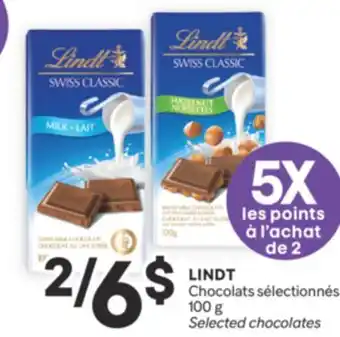 Brunet LINDT Chocolats sélectionnés offer
