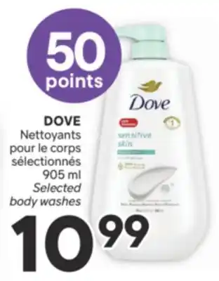 Brunet DOVE Nettoyants pour le corps sélectionnés offer