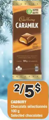 Brunet CADBURY Chocolats sélectionnés offer