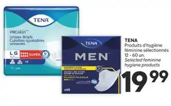 Brunet TENA Produits d'hygiène féminine sélectionnés offer
