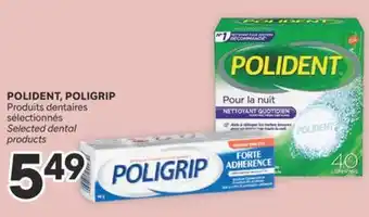 Brunet POLIDENT, POLIGRIP Produits dentaires sélectionnés offer