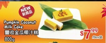 T&T Supermarket Pumpkin Coconut Milk Cake offer