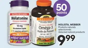 Brunet HOLISTA, WEBBER Produits naturels sélectionnés offer