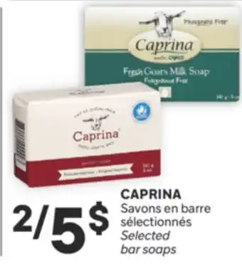 Brunet CAPRINA Savons en barre sélectionnés offer