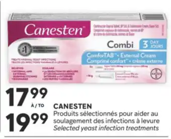 Brunet CANESTEN Produits sélectionnés pour aider au soulagement des infections à levure offer
