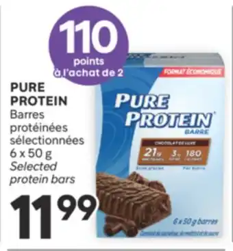 Brunet PURE PROTEIN Barres protéinées sélectionnées offer