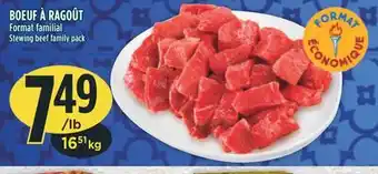Marché Adonis BOEUF À RAGOÛT offer