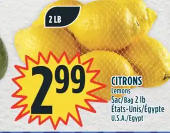 Marché Adonis CITRONS offer