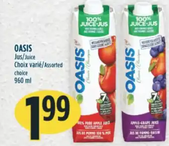 Marché Adonis OASIS Jus offer