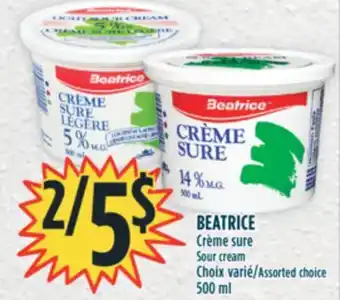 Marché Adonis BEATRICE Crème sure offer