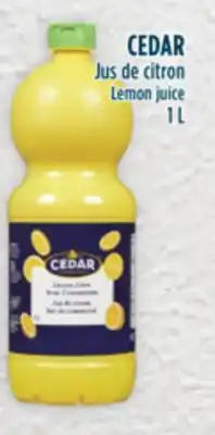 Marché Adonis CEDAR Jus de citron offer