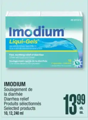 Jean Coutu IMODIUM Diarrhea relief offer