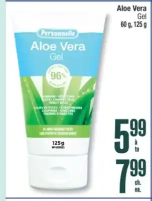 Jean Coutu PERSONNELLE Aloe Vera Gel offer