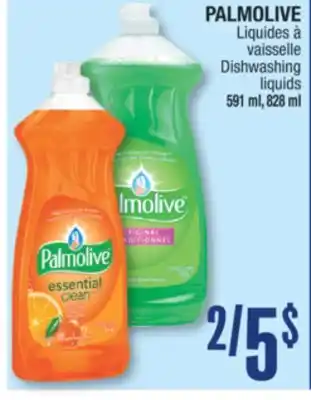 Jean Coutu PALMOLIVE Dishwashing liquids offer