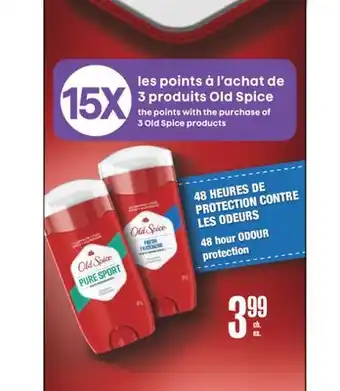 Jean Coutu OLD SPICE offer