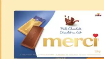 Jean Coutu MERCI Assorted chocolates offer