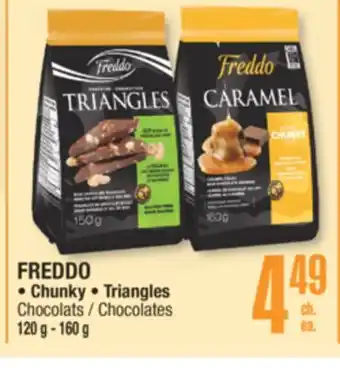 Jean Coutu FREDDO Chunky, Triangles Chocolates offer