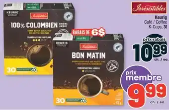 Jean Coutu IRRESISTIBLES Keurig Coffee offer