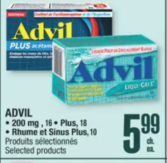Jean Coutu ADVIL Selected products offer
