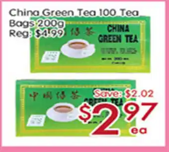 Sunny Food Mart China Green Tea offer