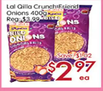 Sunny Food Mart Lal Qilla Crunch Friend Onions offer