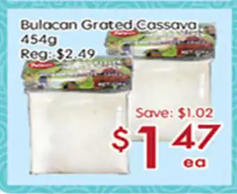 Sunny Food Mart Bulacan Grated Cassava offer