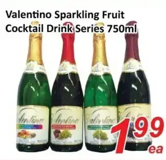 Fresh Win Foodmart Valentino Sparkling Fruit Cocktail Drink Series offer