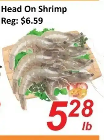 Fresh Win Foodmart Head on shrimp offer