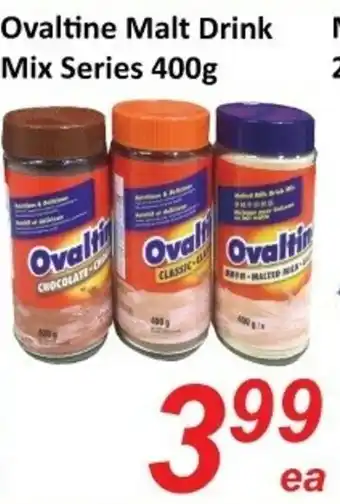 Fresh Win Foodmart Ovaltine malt drink mix series offer