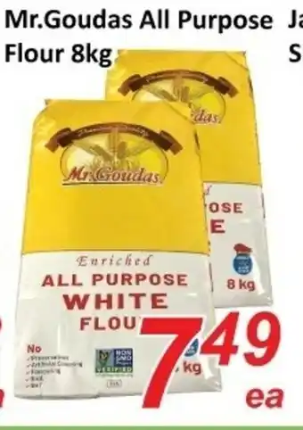 Fresh Win Foodmart Mr. goudas all purpose flour offer