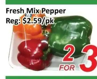 Fresh Win Foodmart Fresh mix pepper offer