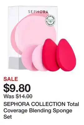 Sephora SEPHORA COLLECTION Total Coverage Blending Sponge Set offer