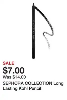 Sephora SEPHORA COLLECTION Long Lasting Kohl Pencil offer