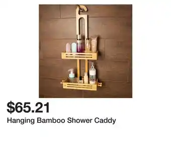 Wayfair Hanging Bamboo Shower Caddy offer