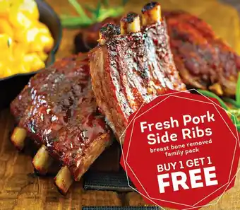 Fresh Pork Side Ribs