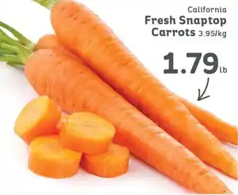 Market Place IGA California Fresh Snaptop Carrots offer
